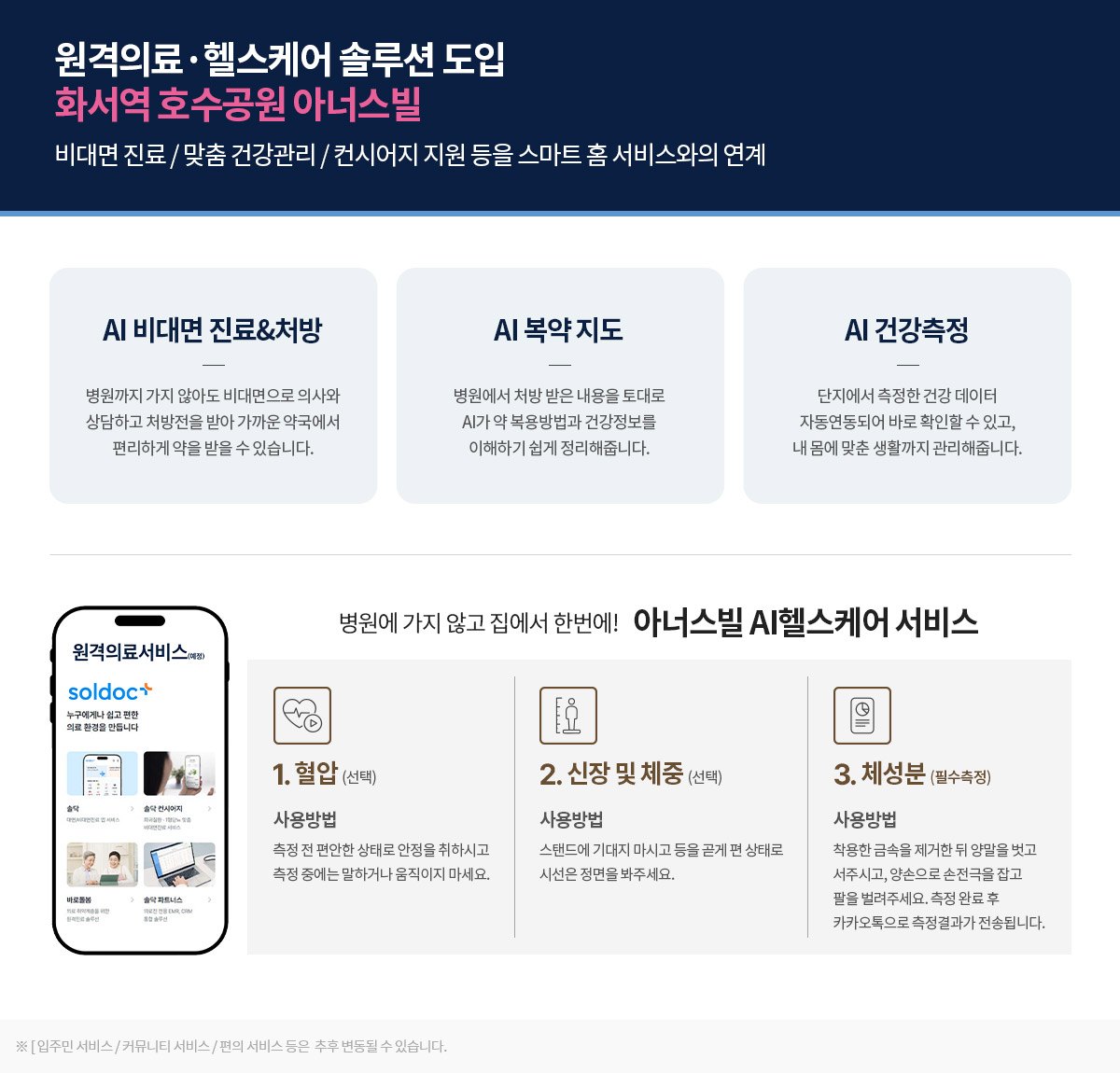 호수공원 수원역 경남아너스빌 AI AI 헬스케어